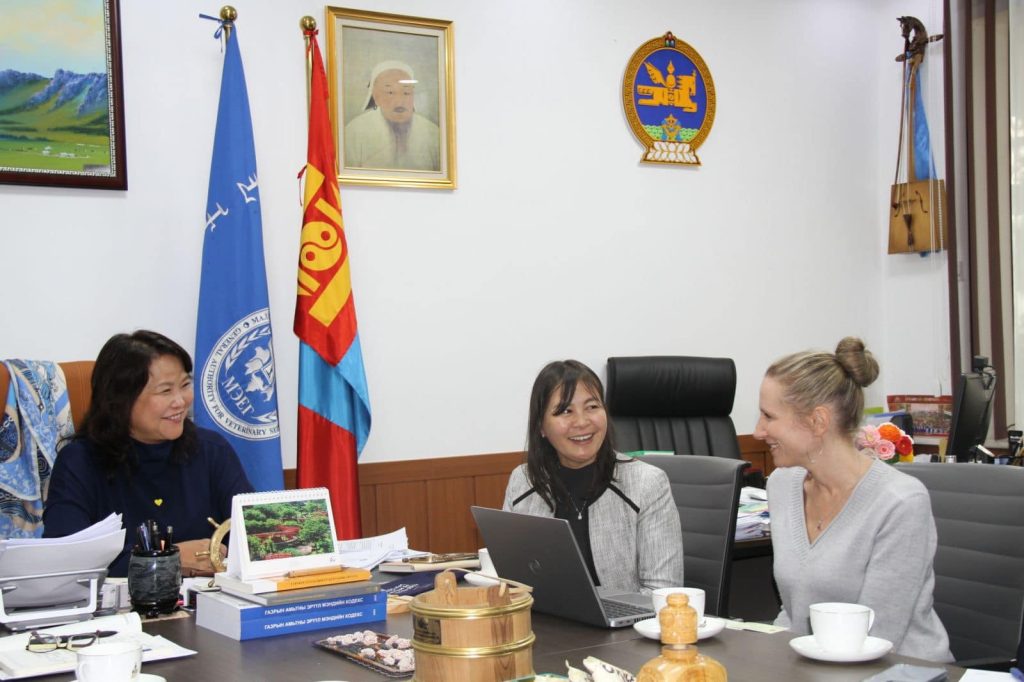 Монгол улсад Олон улсын эрүүл мэндийн аюулгүй байдлын хөтөлбөр (GHSA)-ийн төлөөлөгчидтэй уулзлаа