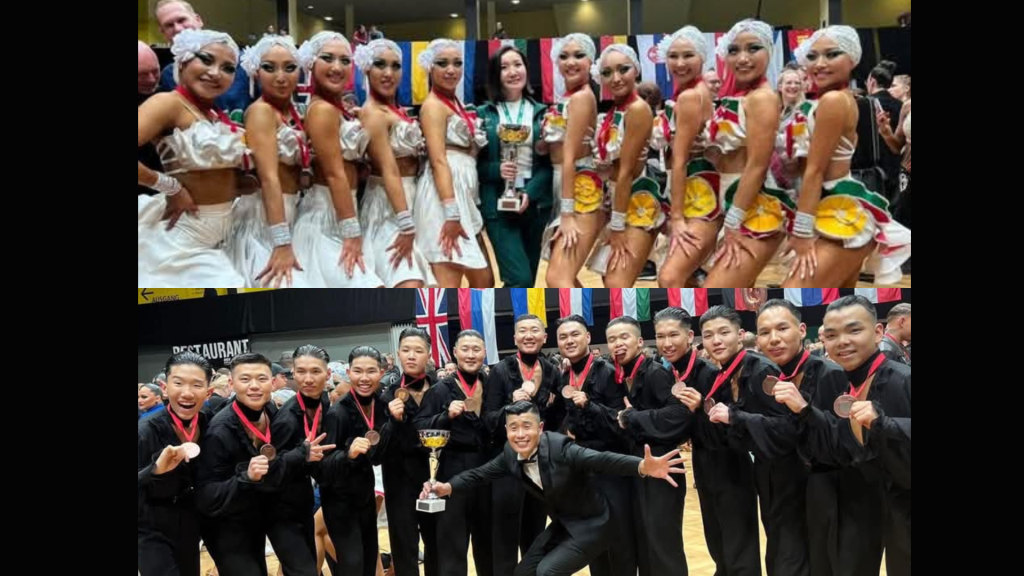 “Moon dance” хамтлаг латин формейшн бүжгийн дэлхийн аварга шалгаруулах тэмцээнээс хүрэл медаль, цом хүртлээ