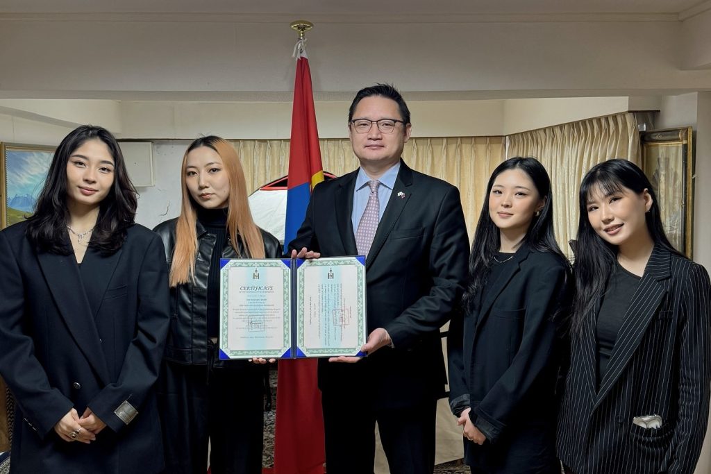 “The wasabies” хамтлаг Монгол Улсын Соёлын элч болжээ