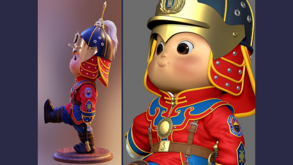 Хүндэт харуулын цэргийг хүүхэлдэйн баатраар бүтээжээ