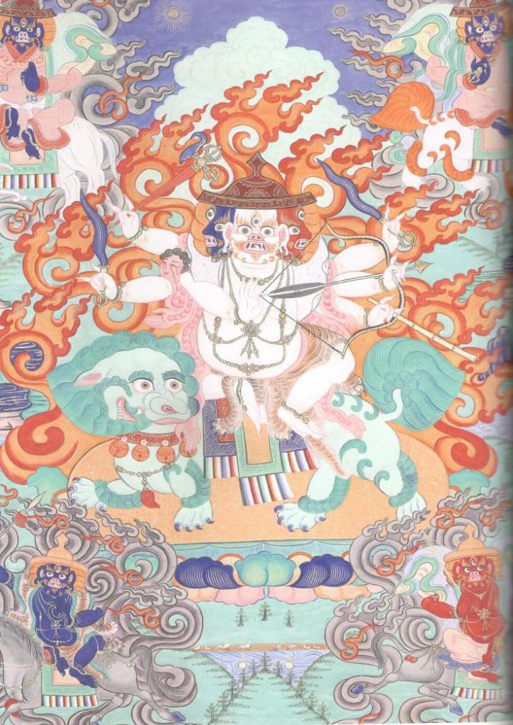 Таван хаан бурхны танка Архангайн музейд хадгалагдаж байна