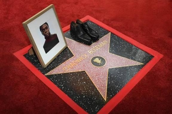 ФОТО: “Black panter” киноны од, жүжигчин Чадвик Боузман агсан “Холливуудын алдрын гудамж”-нд одтой боллоо