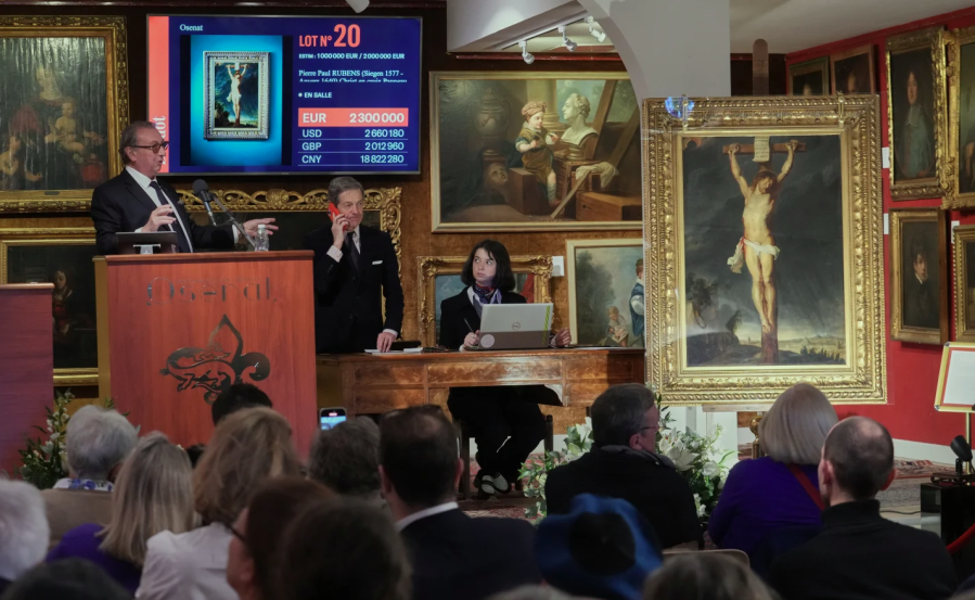 Рубенсийн алдагдсан бүтээлийг үнэ хаялцуулжээ