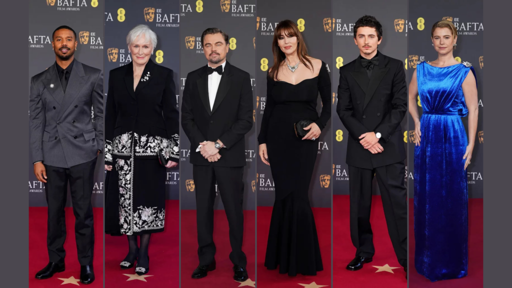 ФОТО: BAFTA шагнал гардуулах ёслолын улаан хивсний ёслолоос